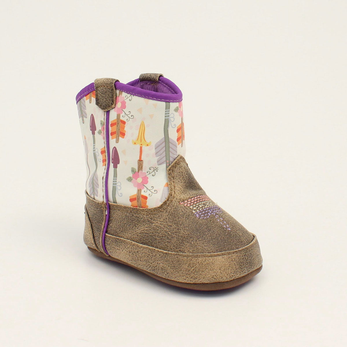 Twister Infant Girl's 'Hannah' Arrow Print Cowgirl Boots