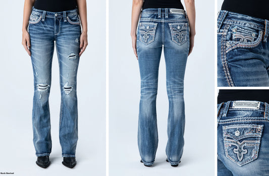 Rock Revival 'Eliza' Boot Cut Jeans