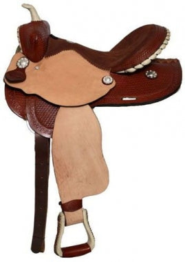 Double T Barrel Saddle with Basket Tooling & Roughout Fenders