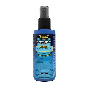 Pyranha Equine Spray & Wipe 3.4 oz Travel Bottle