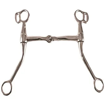 5" Chrome Plated Tom Thumb Snaffle Bit