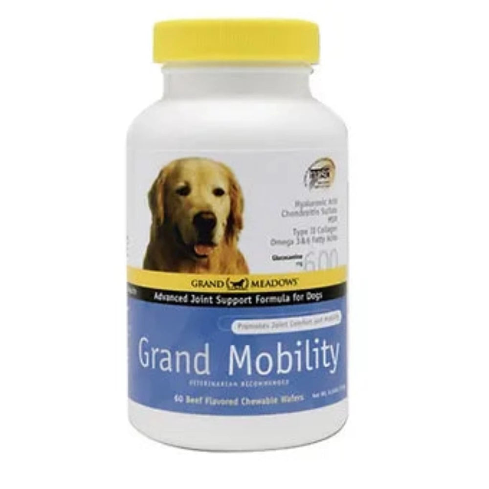 Grand Mobility Advanced Joint Support Dogs  60 Beef  Wafers