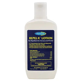 Farnam Repel-X Fly Repellent Lotion for Horses 8 oz