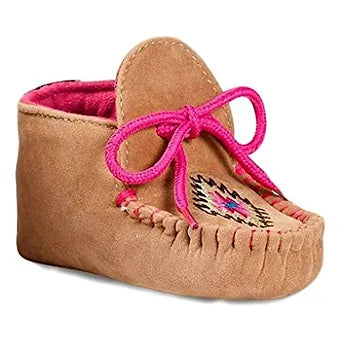 Blazin Roxx Infant/Toddler Baby Girl's Tan/Pink Kendra Shoe