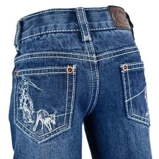 Boy's Cowboy Hardware 'Born To Rope' Western Jeans