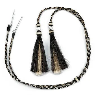 Leather & Horse Hair Stampede String