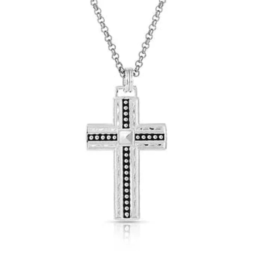 Montana Silversmiths 'Diamond Rio' Cross Necklace