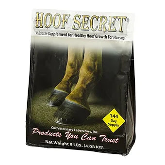 Hoof Secret Pellets Biotin Supplement Healthy Hooves 9 lbs