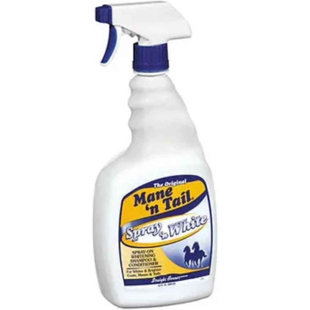 Mane 'n Tail Spray 'n White Shampoo & Conditioning Spray 32 oz
