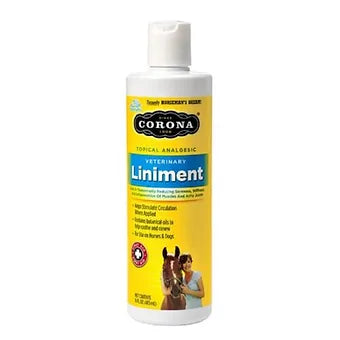 Corona Veterinary Liniment 16 oz. For horses & dogs muscles joints soreness