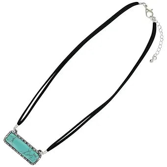 Montana Silversmiths Women's Western Turquoise Attitude Necklace