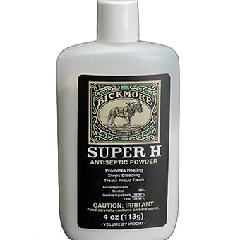 Bickmore Super H Antiseptic Powder 4 oz.