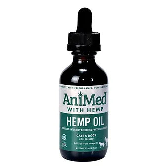 Hemp Oil for Dogs and Cats 2 oz
