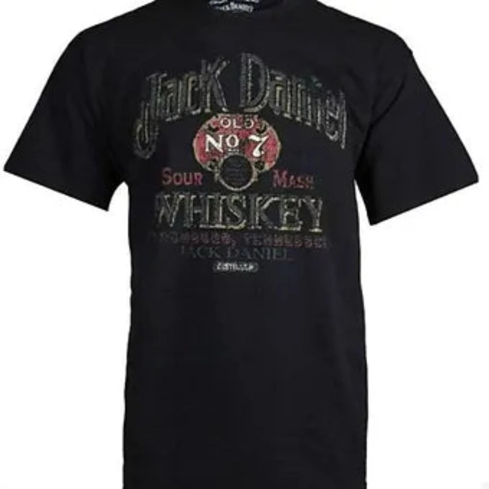 Men's Jack Daniel's Old No. 7 Whiskey Distressed Shirt