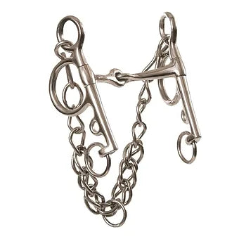 3" Stainless Steel Mini Pelham Bit