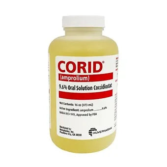 Corid 9.6% Oral Solution Coccidiostat 16 oz.