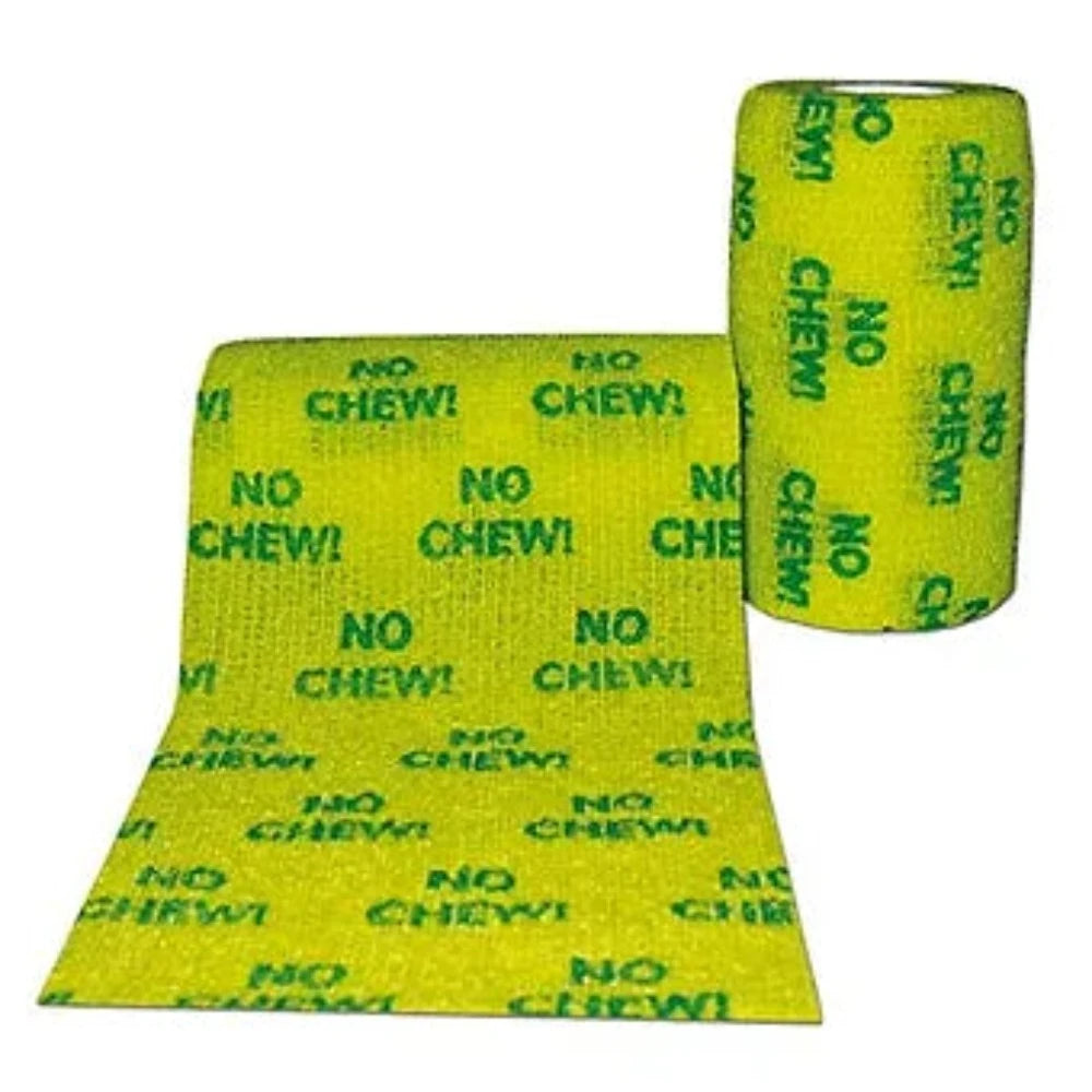 PowerFlex No Chew Self Adhesive Bandage Wrap 4" x 5 yds.