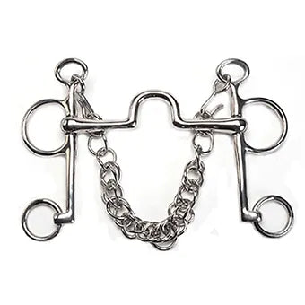 5" High  Port Pelham Bit