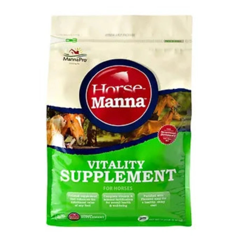 Horse Manna Vitality Supplement Pellets 11.25 lbs