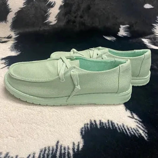 Gypsy Jazz "Match Me" Casual Slip On Shoe Mint or Blush Colors