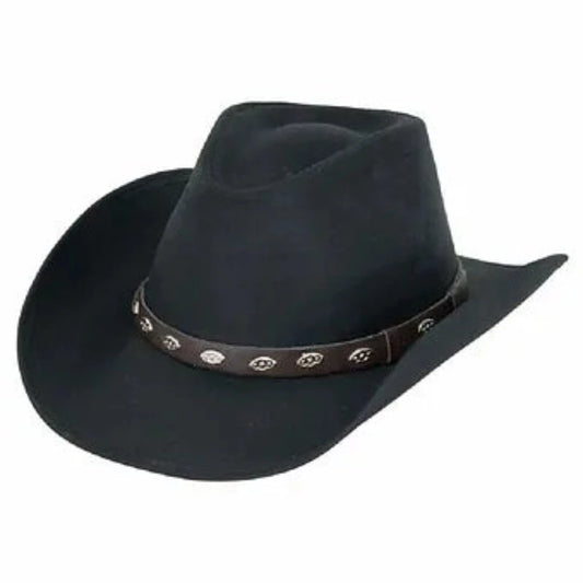 Outback Trading Company Black Cowboy Hat