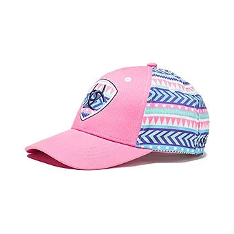 Ariat Kid's Pink 'Lucy' Snapback Cap