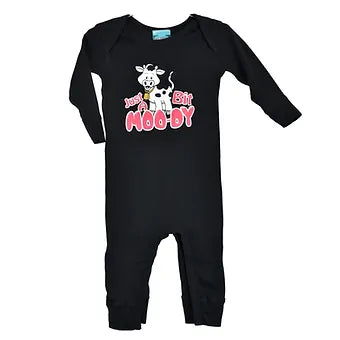 Cowgirl Hardware Infant Girls 'A Bit Moody' Romper