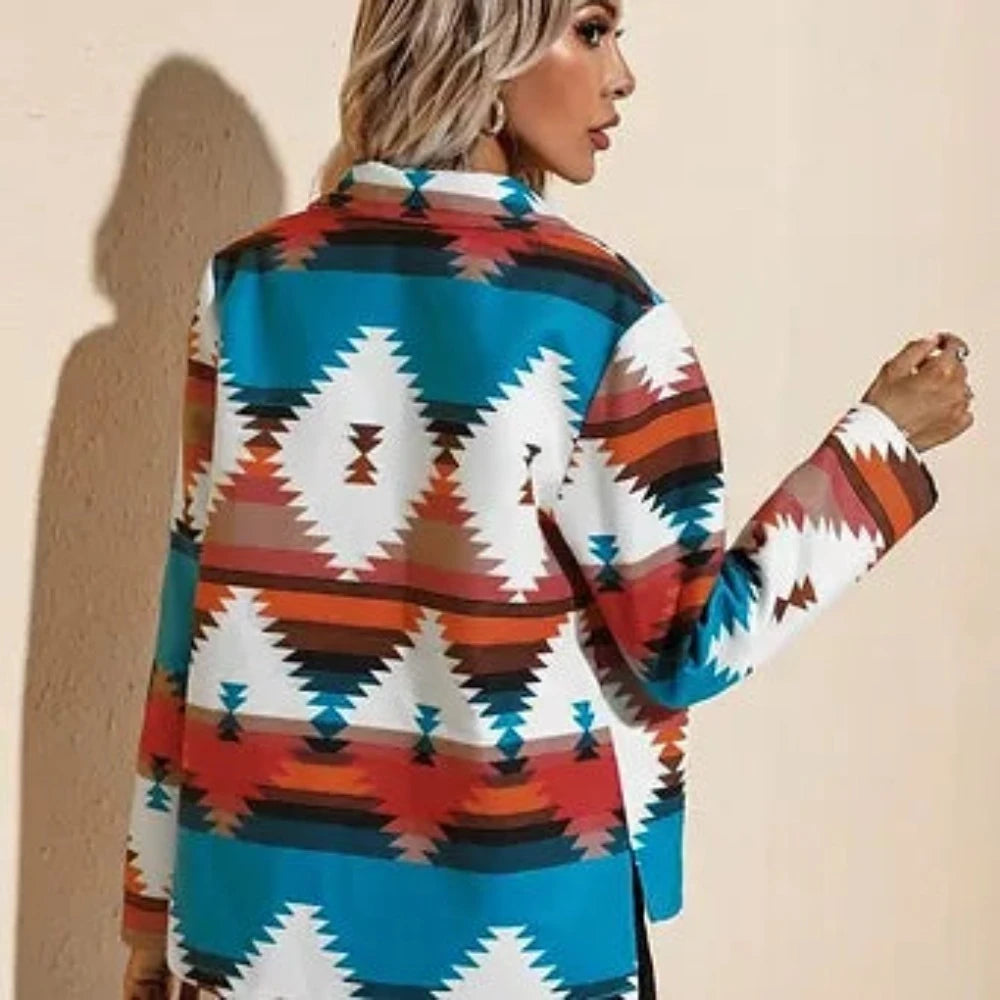 Women's Aztec Design Jacket