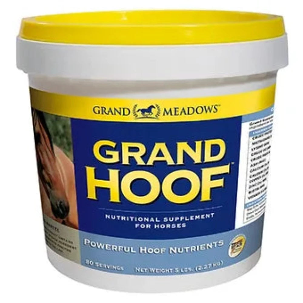 Grand Hoof Nutritional Powder Supplement for Horses 5 lbs