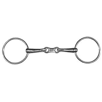 5" French Loose Ring Snaffle Bit