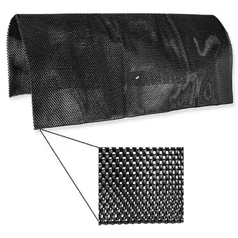 Black No Slip Vented Air Flow Neoprene Saddle Blanket Pad Liner 3 x 5'