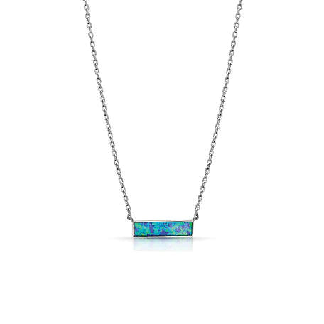 Montana Silversmiths Opal Bar Necklace