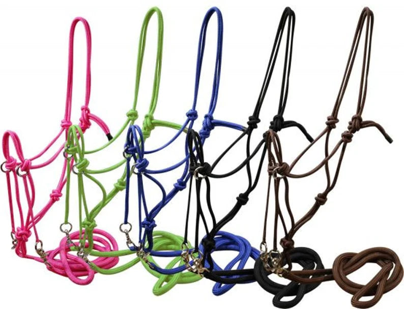Bitless Rope Bridle w/ Reins