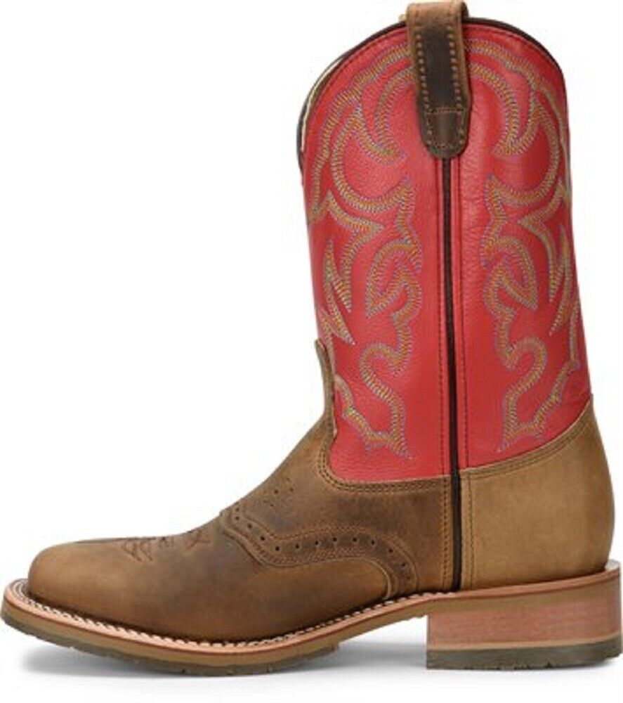 Double H Men's 'Roger' Red Western Cowboy Boots