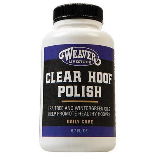 Weaver Clear Hoof Polish 6.7oz