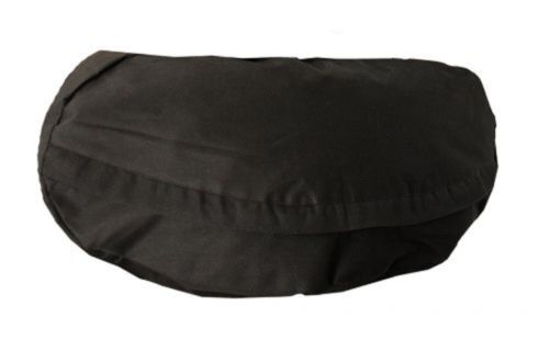 Black Nylon Cantle Bag 20" x 10"