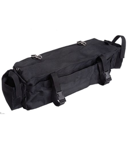Jacks Mfg. Larger Black Cantle Bag Plus w/ Additional End Pockets