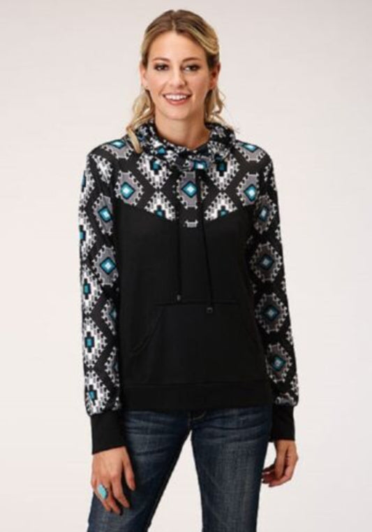 Women's Roper NAVAJO DIAMOND SWEATER KNIT PULLOVER SHIRT