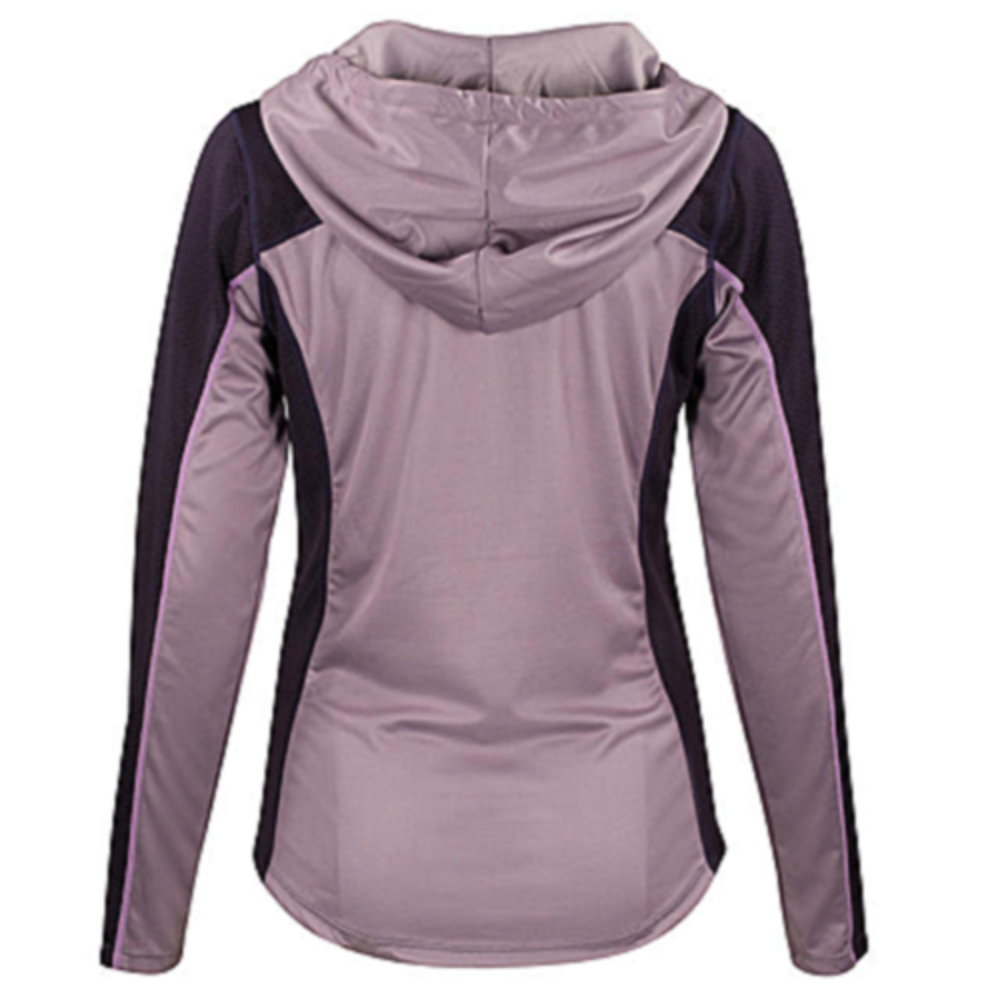 Horze Women's Purple Luanna Hooded Sweatshirt Hoodie w/ Zipper Pockets