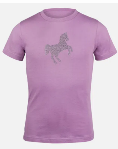 Horze Youth Girl's Light Purple Shirt Size MEDIUM