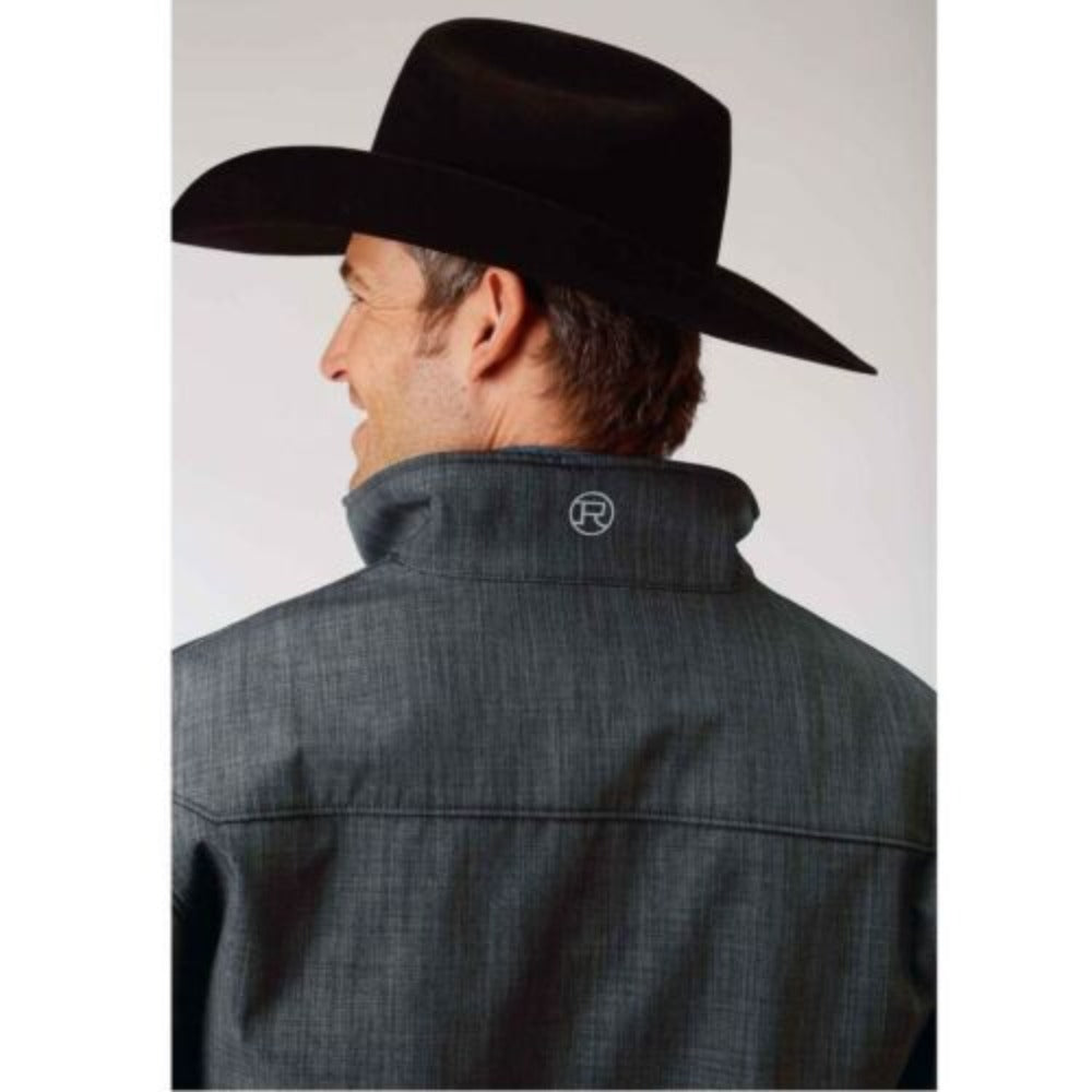 Men's Roper Grey Soft Shell Jacket