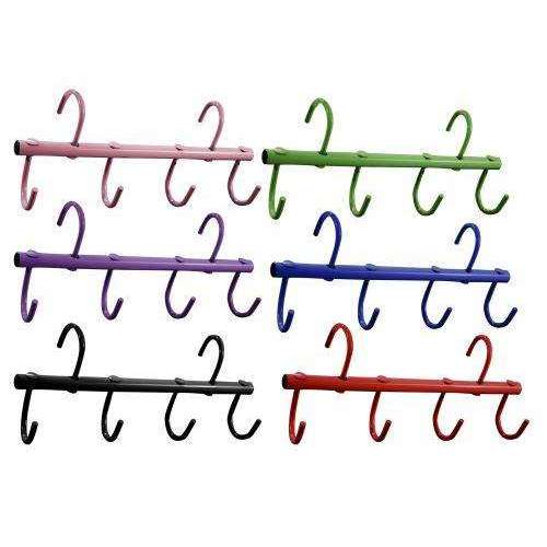 4 Hook Swivel Tack Bar Hanger Choice of Color